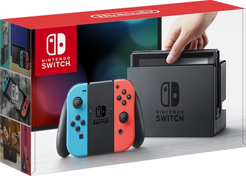 箱あり NintendoSwitch Nintendo Switch, 32GB + Joy-Con Azul/Rojo Neon, Caja - CeX (ES